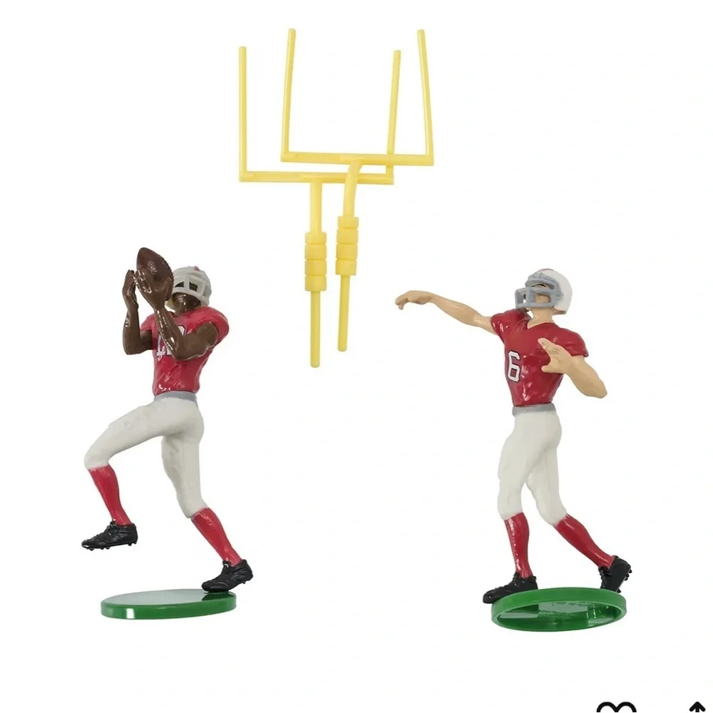New DecoPac Football Touchdown Cake Decoration Set